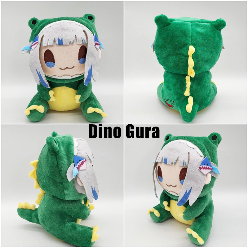 Lovely Dino Gura Boneka Plush Boneka Lembut Cocok Untuk Cuddling