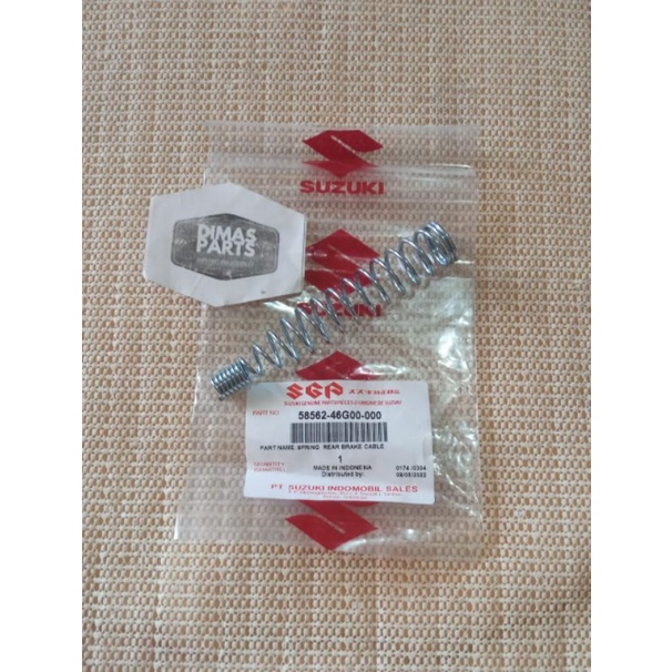 PER TALI KABEL REM BELAKANG SUZUKI SPIN SKYWAVE SKYDRIVE HAYATE 125 ORI SGP