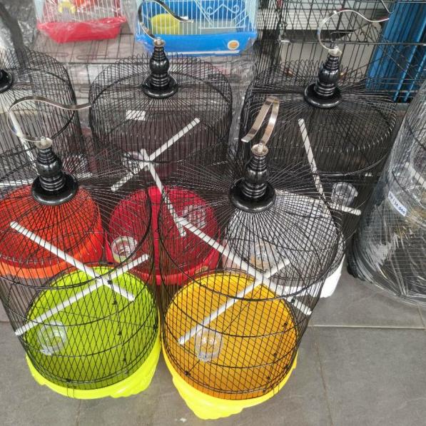Kandang Burung Besi Lovebird size Besar MYBEST
