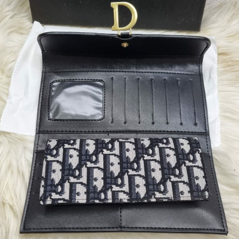 Dompet Panjang Wanita  Dr Bahan kanvas ,Import