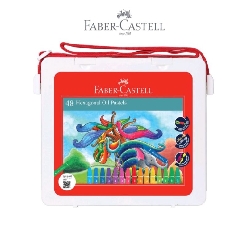 

Oil Pastel / Krayon 48 Warna Faber Castell 120090N Hexa 48 Colors