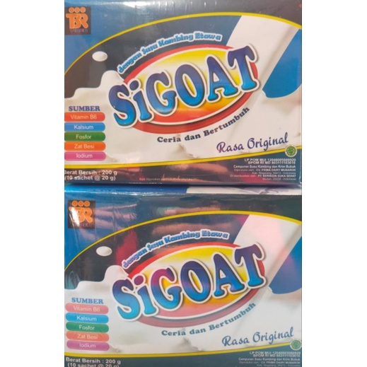 

SUSU KAMBING ETAWA SIGOAT SACHET 10 SACHET