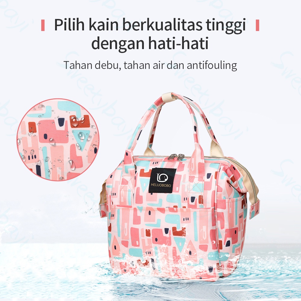 Sweety bayi Diaper bag Waterproof Multifungsi Tas Bayi