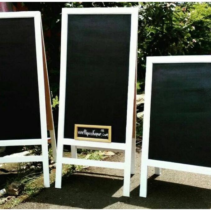 

TERMURAH Papan Tulis Kapur 2side 50x90x120cm Chalkboard Blackboard Cafe /ALAT TULIS AESTHETIC/ALAT TULIS SEKOLAH/ALAT TULIS SET/ALAT TULIS LENGKAP/ALAT TULIS ANAK/ALAT TULIS LUCU