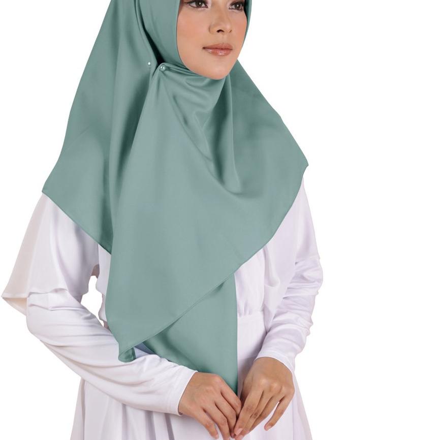 Kerudung jilbab Segiempat elzatta Scarf Keiva Valletta Polos