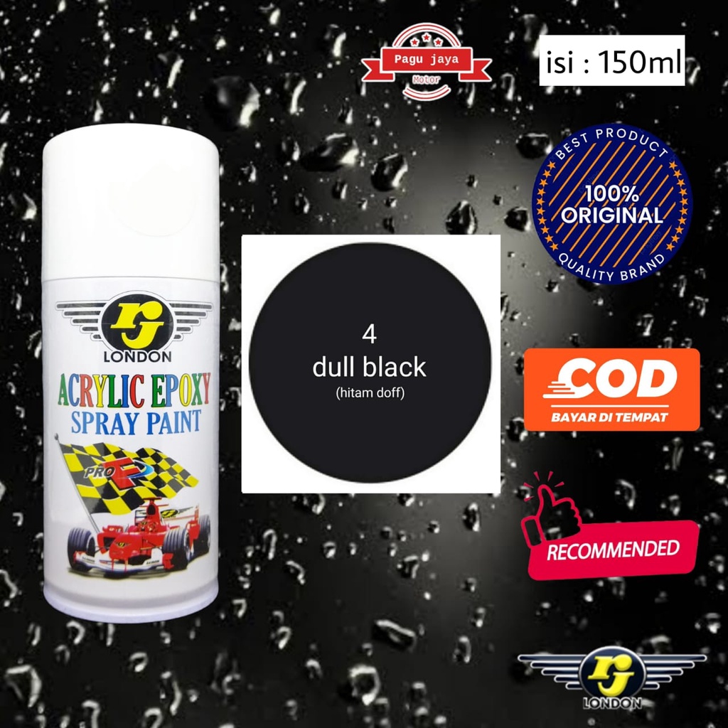 Pylox pilok 150cc dull black hitam doff cat semprot