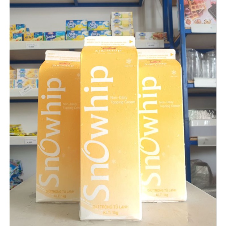 Jual Whipcream Snowhip 1Liter / Whip Cream Cair Snowhip 1Liter