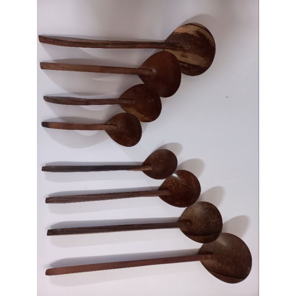 irus batok kelapa sayur | sotil centong solid | irus souvenir | set isi 4