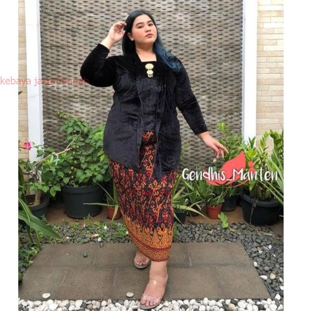 [N-IKU-) Kebaya Kutubaru - Jumbo & Super Jumbo / Kebaya Bludru Kutubaru-amanah Kebaya Bludru