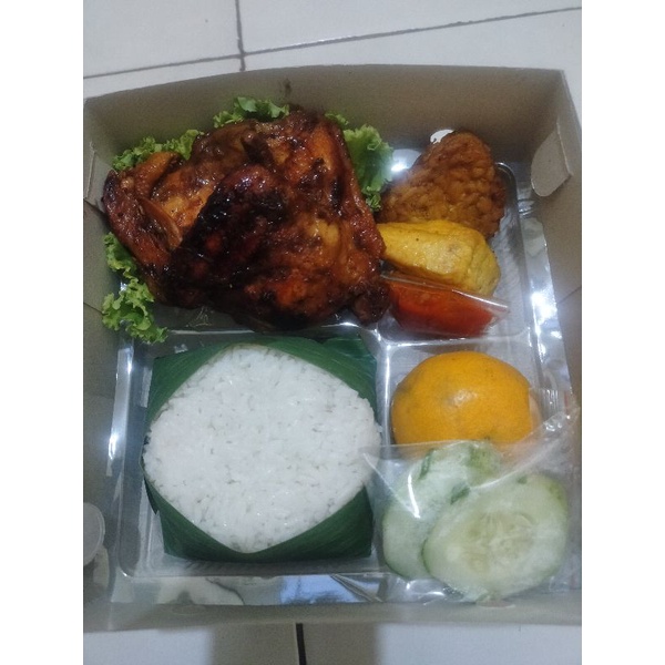 Jual Nasi Kotak Ayam Bakar Shopee Indonesia