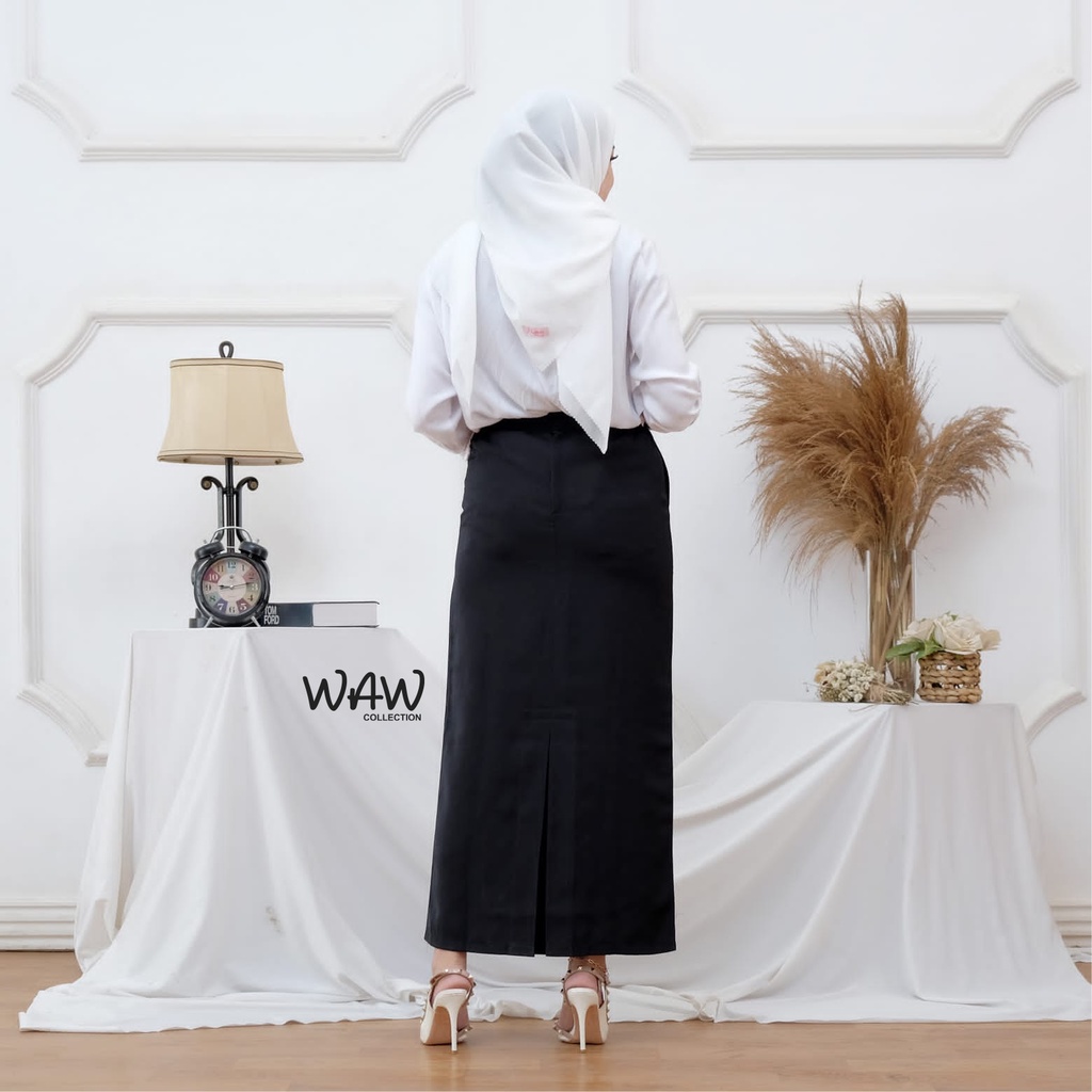 Rok Span Rempel Belakang size S - L8 Premium Qualtiy