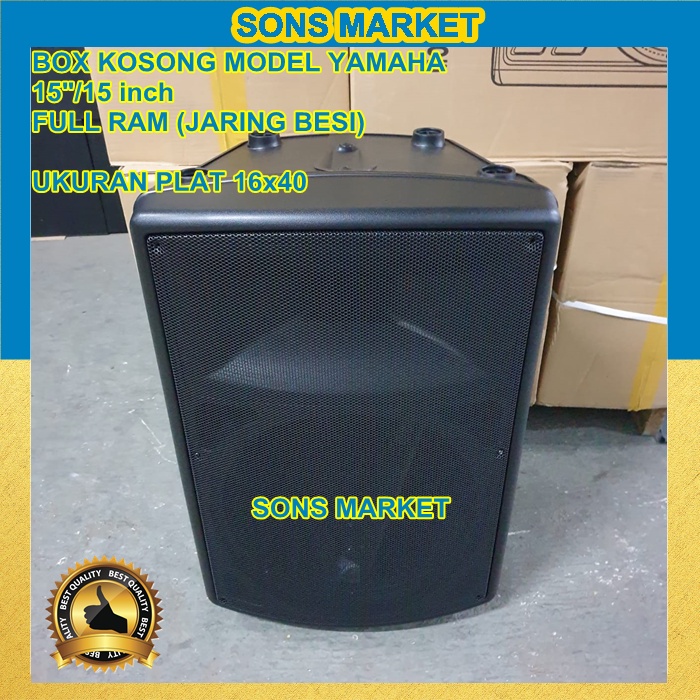 BOX KOSONG FIBER 15 inch MODEL YAMAHA 15inch IMPORT TEBAL FULL RAM