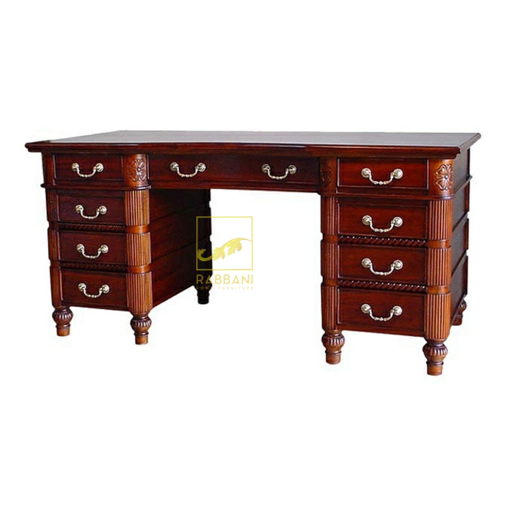 PEDESTAL DESK-OFFICE SET-MEBEL MURAH-KUALITAS MEWAH-MEJA KERJA-FURNITURE JEPARA-MEJA KOMPUTER-MEBEL 