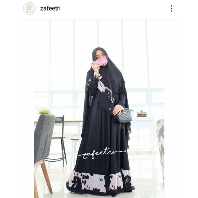 preloved gamis set ZAFEETRI no jawhara syari