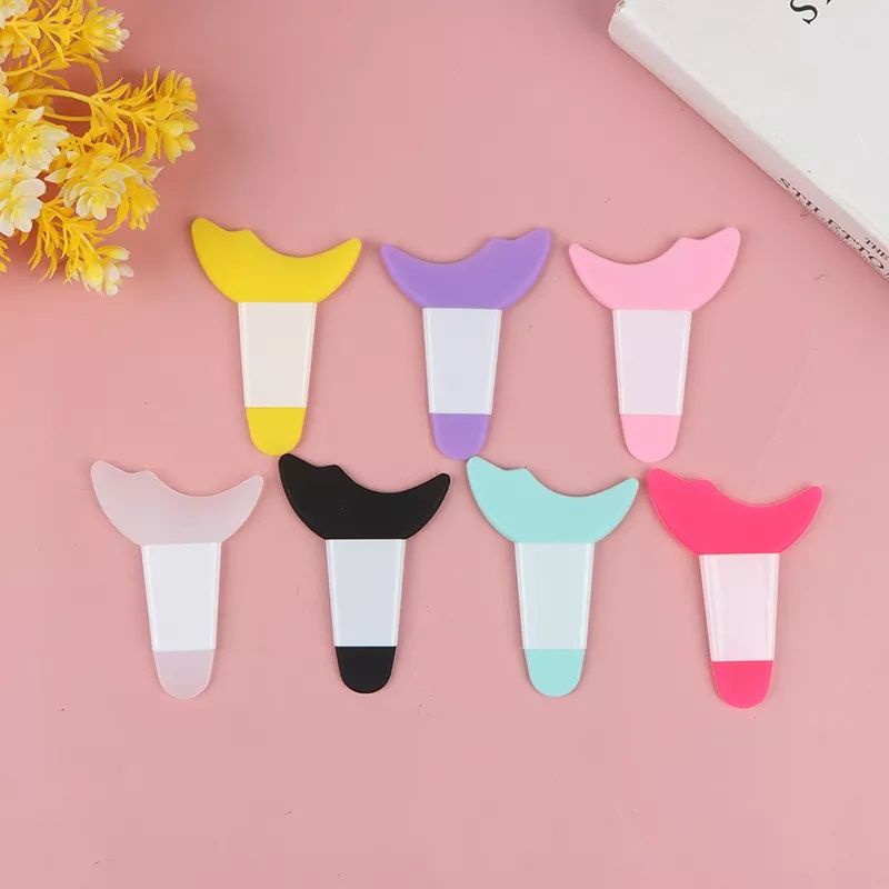 ALAT BANTU APLIKATOR MASCARA EYELINER EYESHADOW 3 IN 1 BAHAN SILIKON