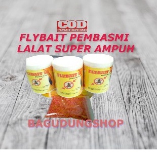 Flybait 1G Pembasmi lalat fly bait obat racun basmi lalat super ampuh kemasan ulang 20 gram