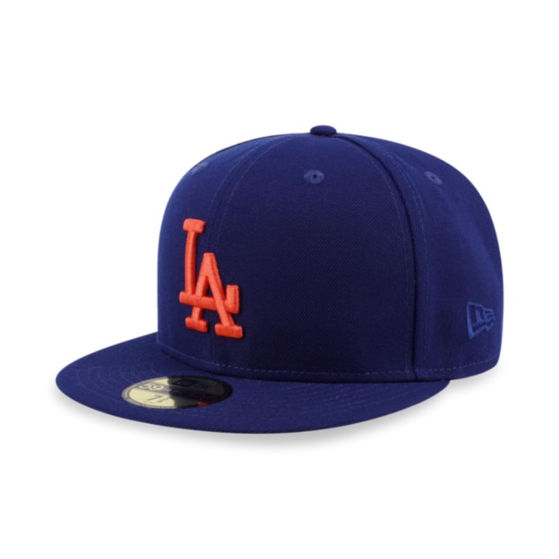 Topi New Era Cap Los Angeles Dodgers Interstellar 59Fifty Fitted Hat Original