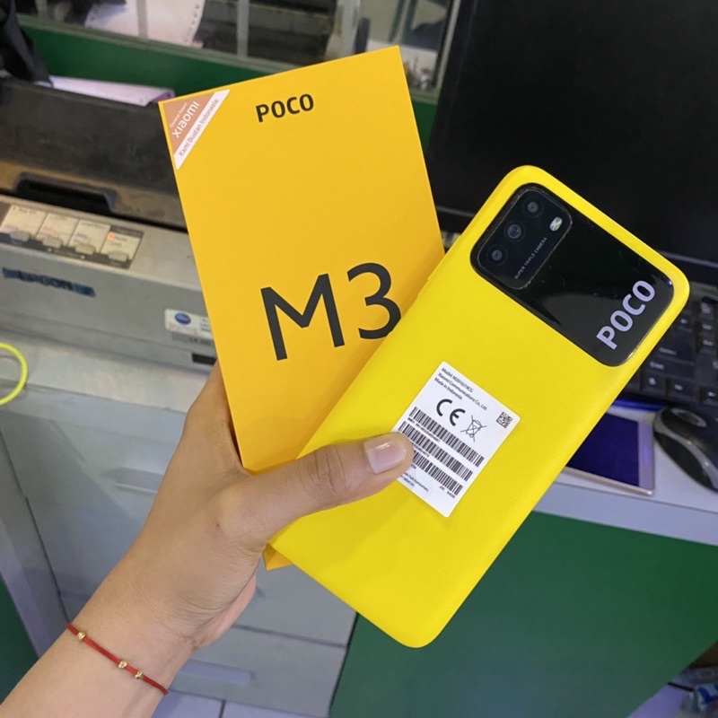 Poco M3 Ram 4 /64gb Bekas Pakai Second Normal Fullset original