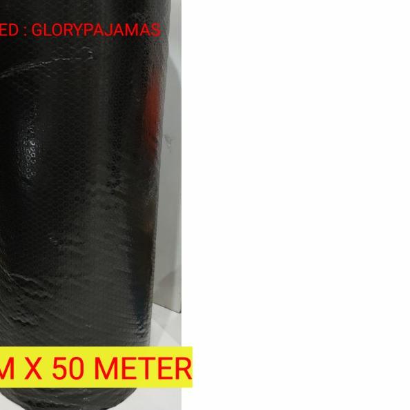 

Bubble wrap rol - HITAM 90CMX50M