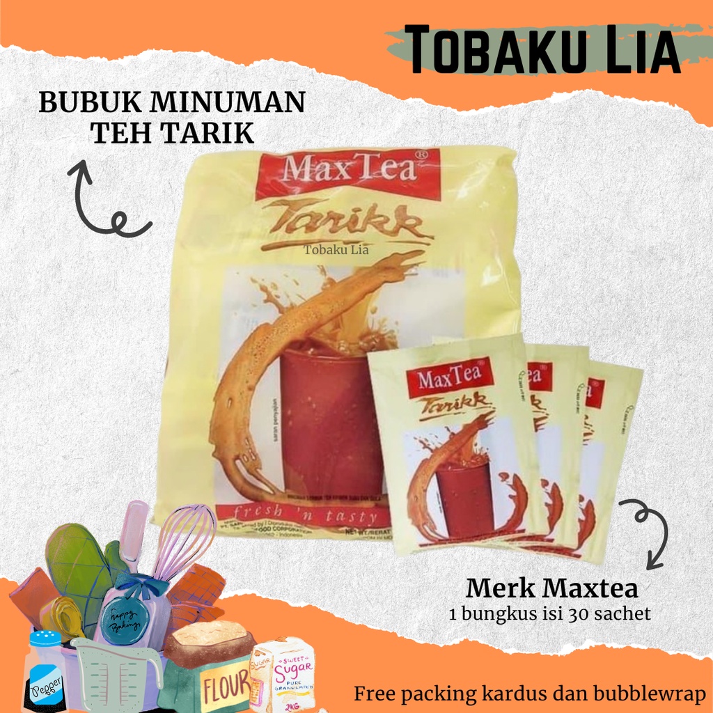 

MAX TEA TEH TARIK ISI 30 SACHET X 25 GRAM