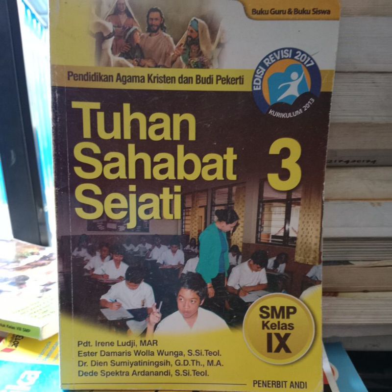 Tuhan Sahabat Sejati SMP kelas 9/3
