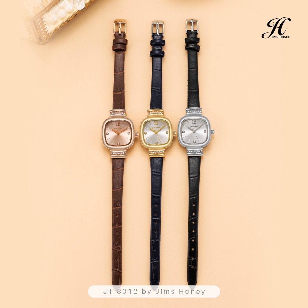 Jimshoney Watch 8012 - Timepiece Jam Tangan Original Import Trendy Murah