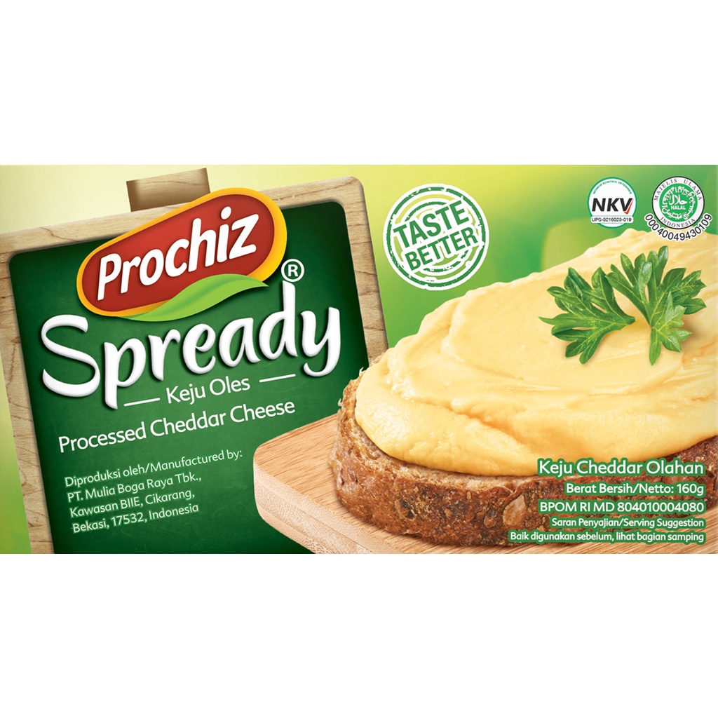 

Prochiz Spready/Keju Oles 160gr