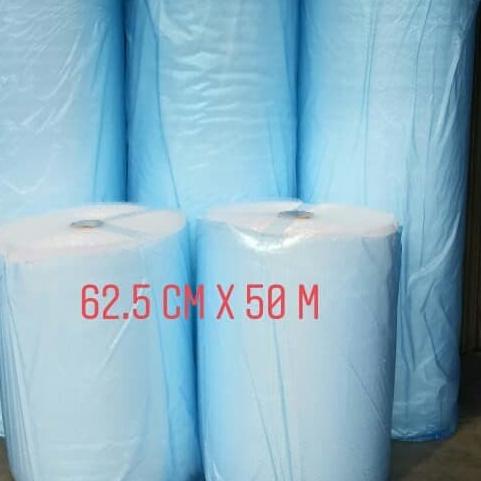 

Plastik bubble wrap (62.5cm x50 m） - Putih