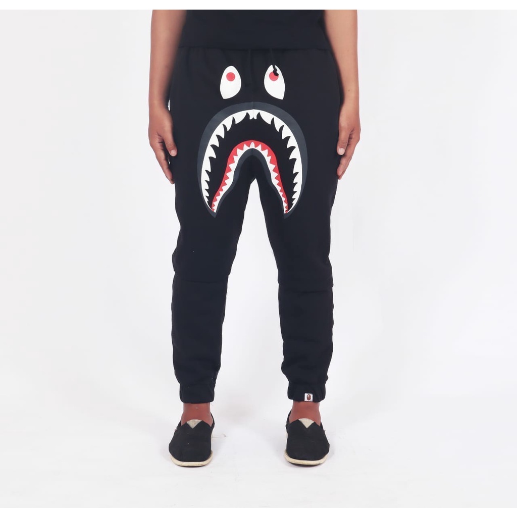 Celana Panjang Pria Joger Bape Shark Premium