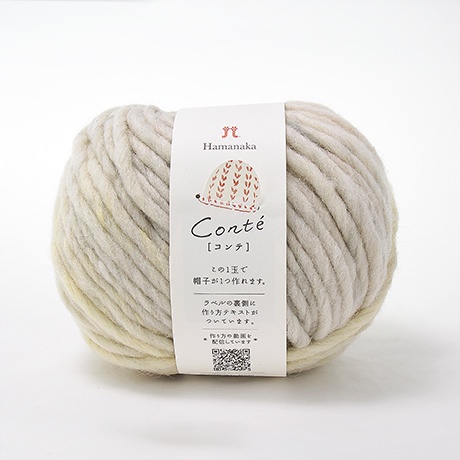 Benang rajut Conte wool Hamanaka jepang bulky
