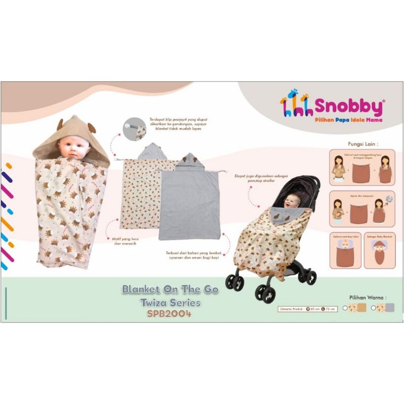 Snobby Blanket On The Go Twiza Series