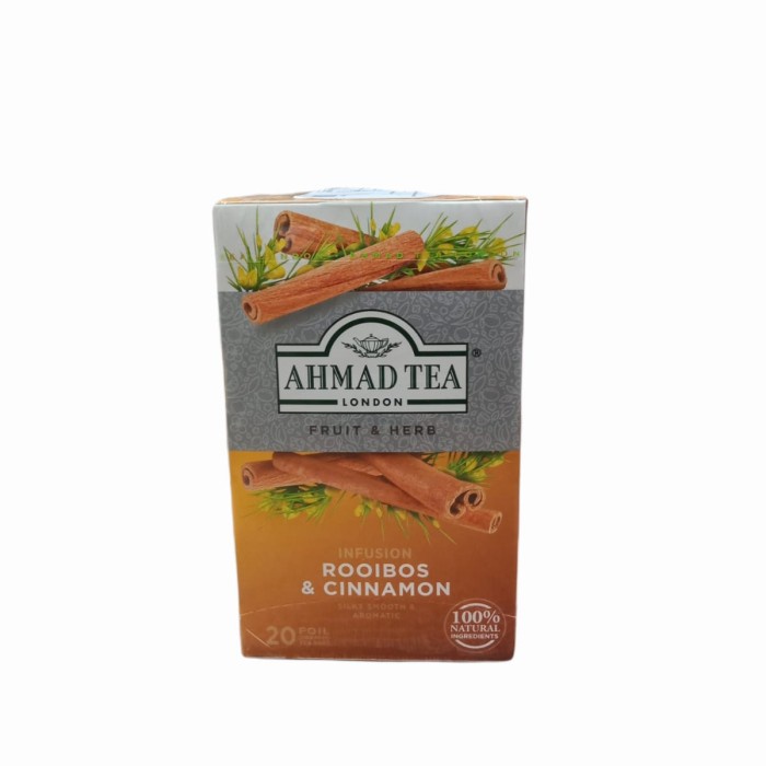 

AHMAD TEA ROOIBOS & CINNAMON 20 TEA BAG 30 GR