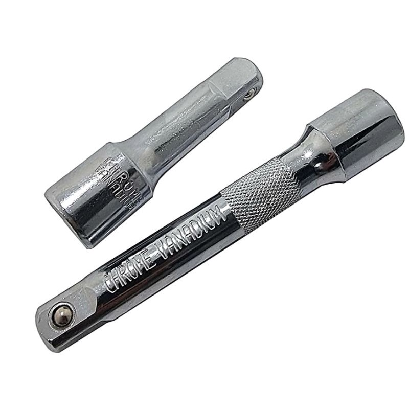 Extension Bar 1/2 Inch x 3" 5" - Sambungan Kunci Sok Shock  3 5 inch Chrome Vanadium