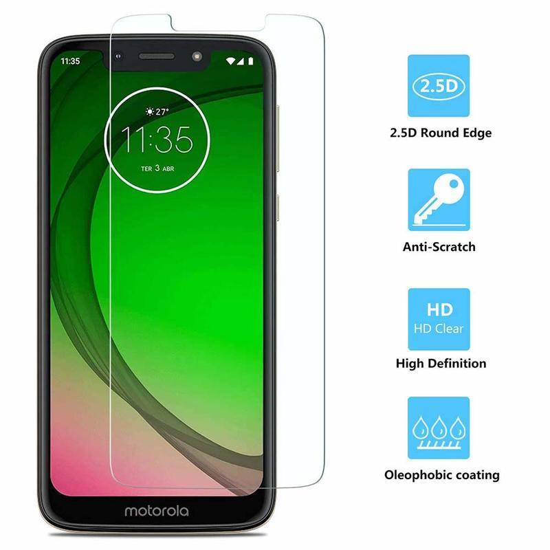 Pelindung Layar Tempered Glass 9H Untuk Motorola Moto G7 Power Play Plus