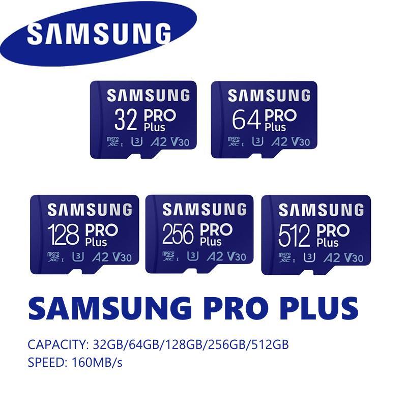 Kartu Memori Samsung 32GB/64GB/128GB/256GB/512GB Transfer higga 95MB/S Ultra Kartu SD Memory Kartu TF Card Micro SD Card Memory Card High Speed SD TF Card FREE Adapter