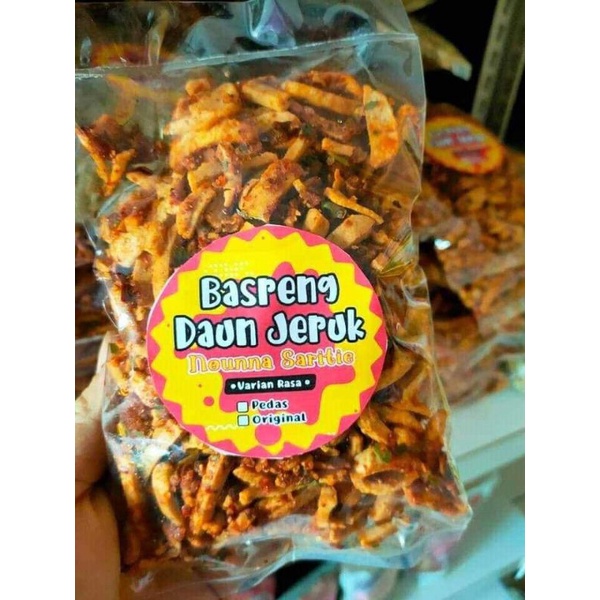 

Basreng daun jeruk 200gr minimal order 3pcs bisa mix dengan produk lain