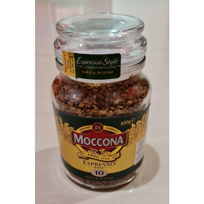 

KOPI MOCCONA COFFEE ESPRESSO STYLE 10 BOLD & INTENSE 100 GRAM