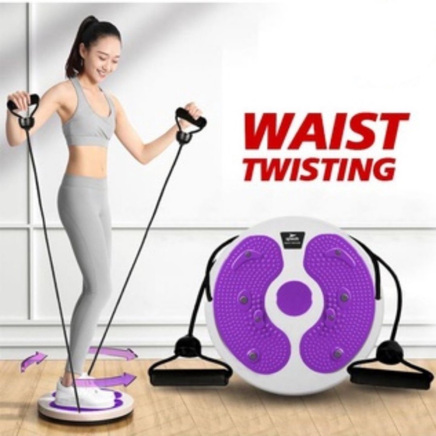 IKILOSHOP New Waist Twist Gen2 Dengan Tali Tangan Magnetic Trimmer Alat Olahraga Bakar Lemak