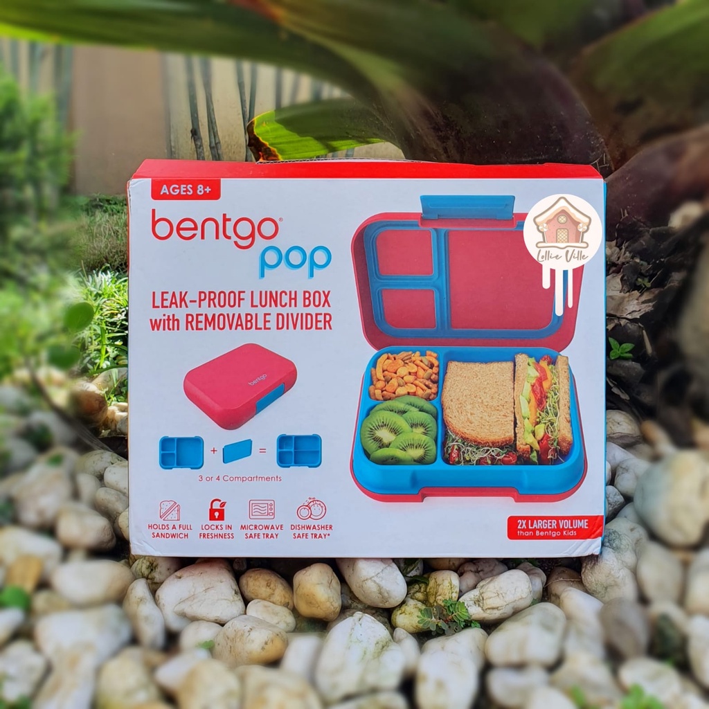 Bentgo Pop Lunch Box - Red Turquoise