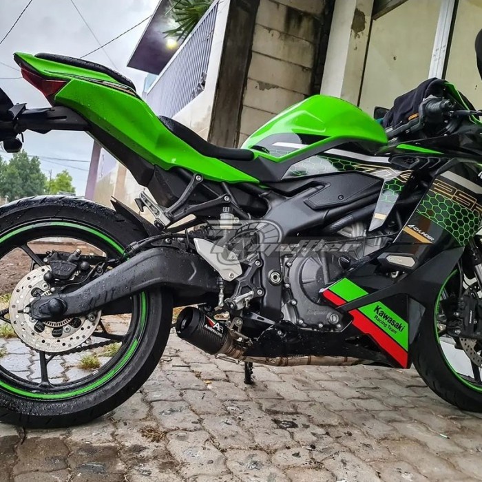knalpot ZX25R ZX 25r fullsystem Austin racing Gp Carbon import