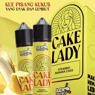 LIQUID LCV 60ML CAKE LADY STEAMED BANANA CAKE