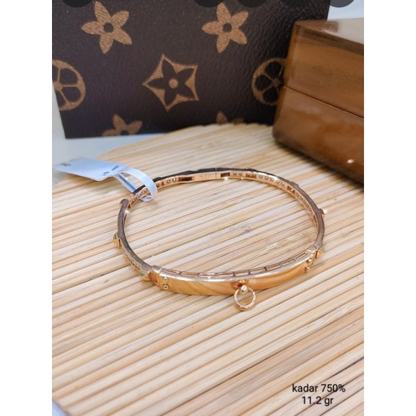 gelang fashion italy emas 750%/17k/18k