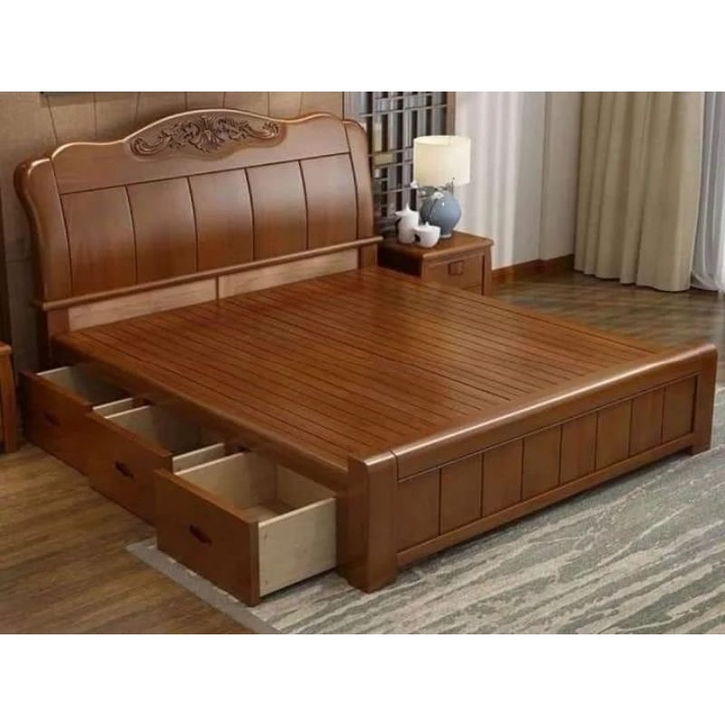 Dipan minimalis jati/ranjang minimalis/Rangka dipan jati mewah/furniture mebel jati Jepara asli/ukur