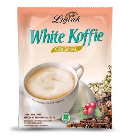 Kopi Luwak White Koffie 20GR 1 Renceng