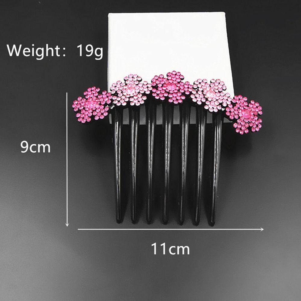 Needway   Hiasan Rambut Sisir Rambut Bunga Simple Bridal Wedding Hair Curler Untuk Wanita Hairclip