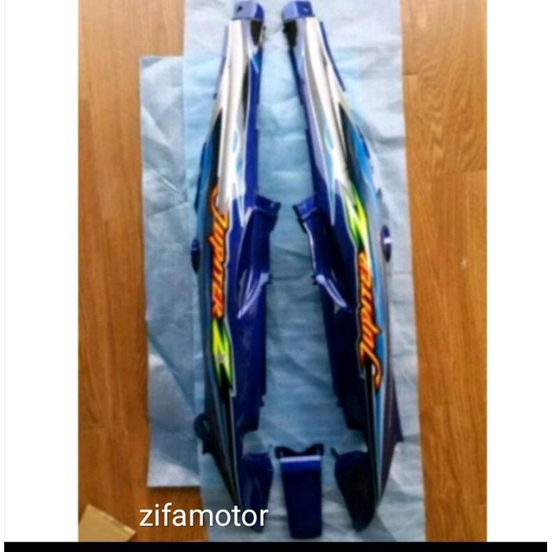 COVER BODY JUPITER Z lama 2004-2005 warna biru