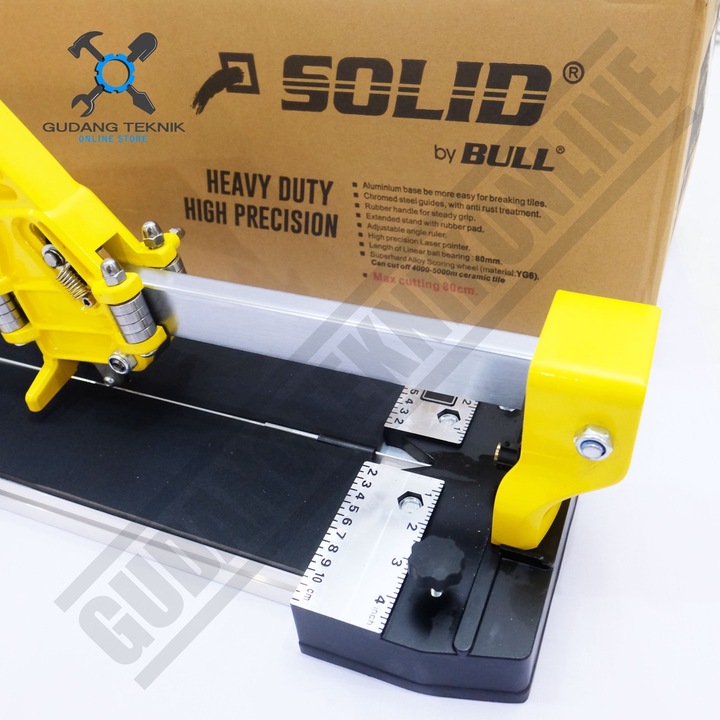 Alat Potong Keramik Granit 32&quot; 800mm SLTC04-080 SOLID / Manual Granite Tile Cutter Machine 80cm SLTC04-080 SOLID