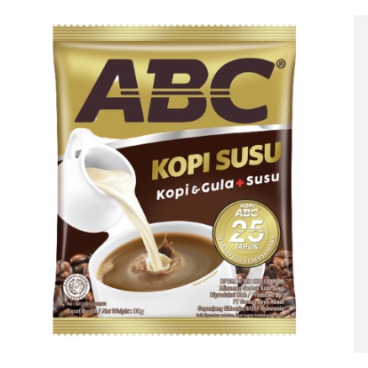 Kopi Susu ABC 10GR 1 Renceng