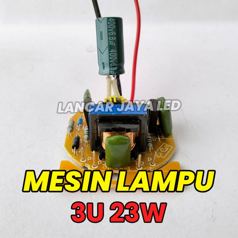 Mesin LHE 3u 23watt Lampu kaca ---- Lancar Jaya Led