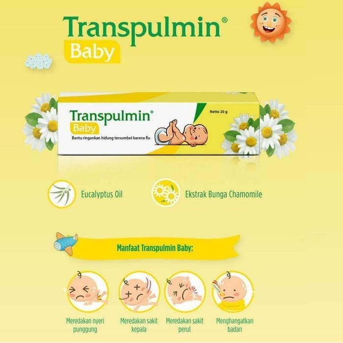 Transpulmin Baby / Baby Care / Balsam Bayi / Salep Flu Bayi